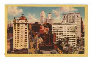 PA - Pittsburgh. Downtown Business Center on Liberty Avenue