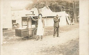 Towanda PA Fair Grounds Popcorn Wagon Real Photo Postcard