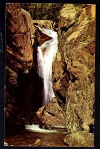 Colorado CHASM FALLS in Rocky Mountain National Park on Fall River ~ Chrome