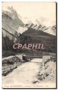 Old Postcard The Dauphine La Grave La Romanche