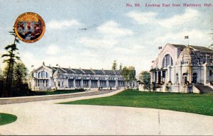 Washington Seattle Alaska-Yukon-Pacific Exposition 1909 Looking East From Mac...