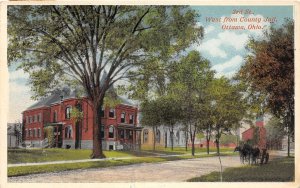 J32/ Ottawa Ohio Postcard c1940s 3rd Street West from County Jail  133