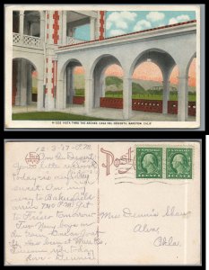 ABRO US 1917 Casa Del Desierto Barstow Calif. Posted Bakersfield to Alva Okla
