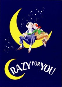 PA, Philadelphia  CRAZY FOR YOU~Gershwin Musical  WALNUT ST THEATRE 4X6 Postcard
