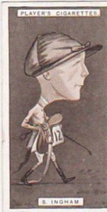 Player Vintage Cigarette Card Racing Caricatures 1925 No 22 S Ingham