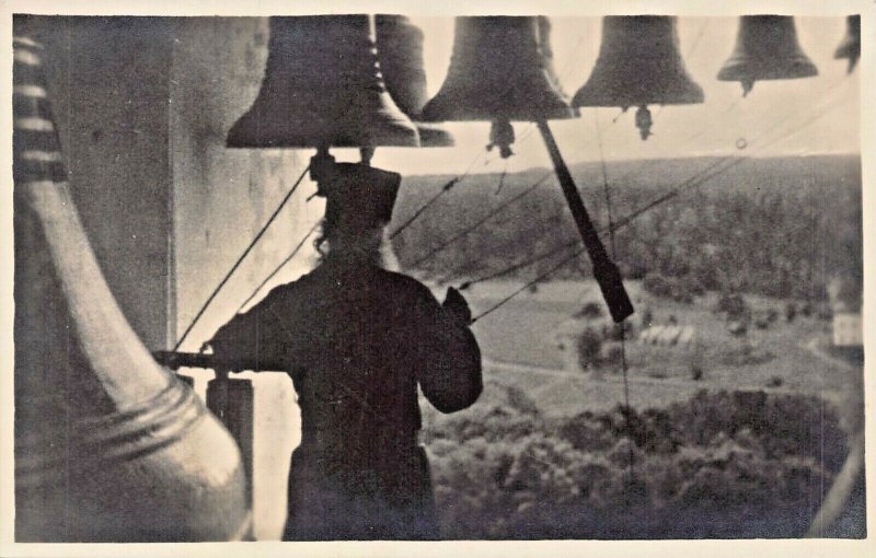 VALAMO FINLAND~MONASTERY BELL RINGER~SONNEUR de CLOCHES~ PHOTO POSTCARD