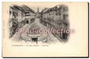 Old Postcard Plombieres Les Bains Romains