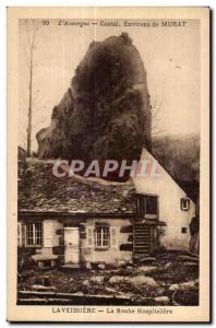 Old Postcard The Cantal Auvergne around Murat The Veissiere the hospitable rock