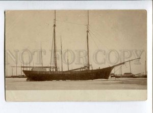 415358 FINLAND ship Viola anchored in Helsinki Vintage photo postcard