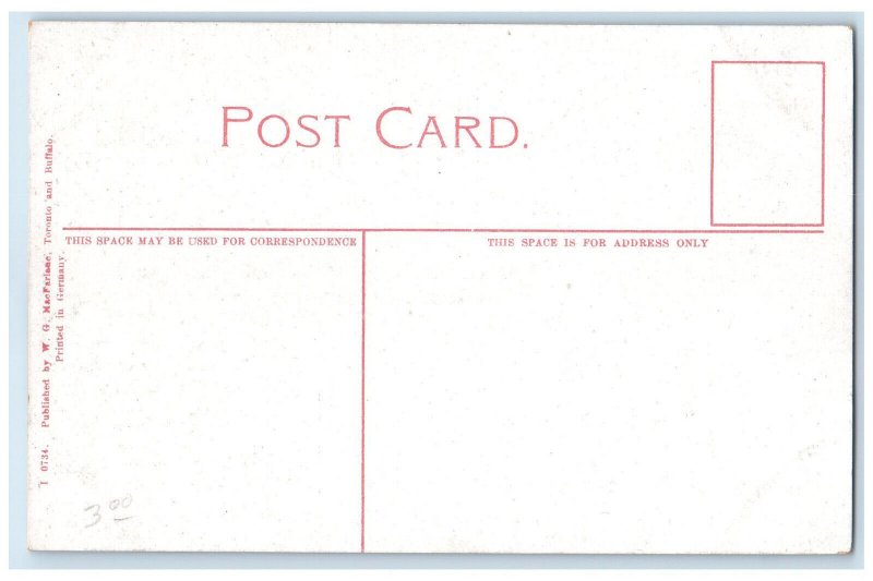 c1910 Harbor Front Vancouver British Columbia Canada Antique Postcard