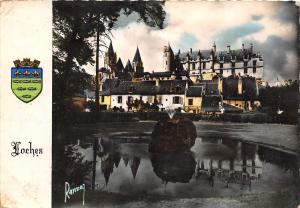 BR5465 Les Chateaux de la Loire Le Jardin public et le Chateau Loches  france