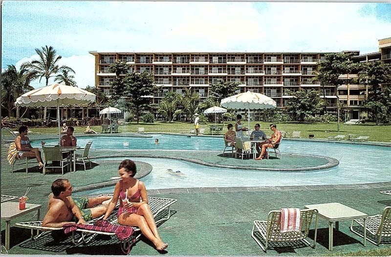 Postcard HOTEL SCENE Maui Hawaii HI AI7401