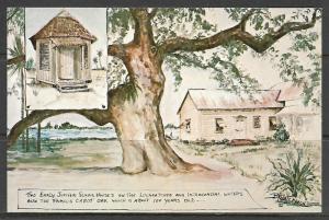 Florida, Jupiter - Early School Houses & Cabot Oak