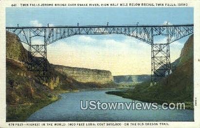 Jerome Bridge - Twin Falls, Idaho ID