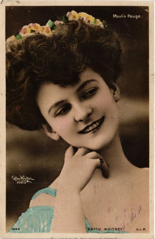 CPA AK Theater Stars Edith Whitney. (529416)