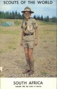 South Africa Boy Scouts of America, Scouting Copyright 1968 Unused 