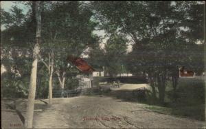 Wilmington VT Road Scene - Shadows c1910 Postcard