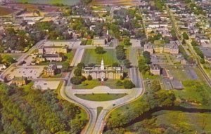 Delaware Dover Aerial View State Capitol Buildings