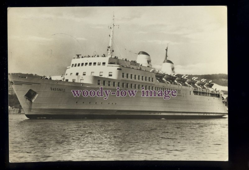 FE3301 - East German TS Line Ferry - Sassnitz  built 1959 - postcard