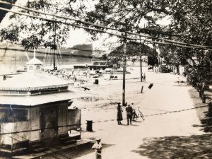 1940s RPPC Papeete Tahiti Street Scene Nature Photos Lot of 2