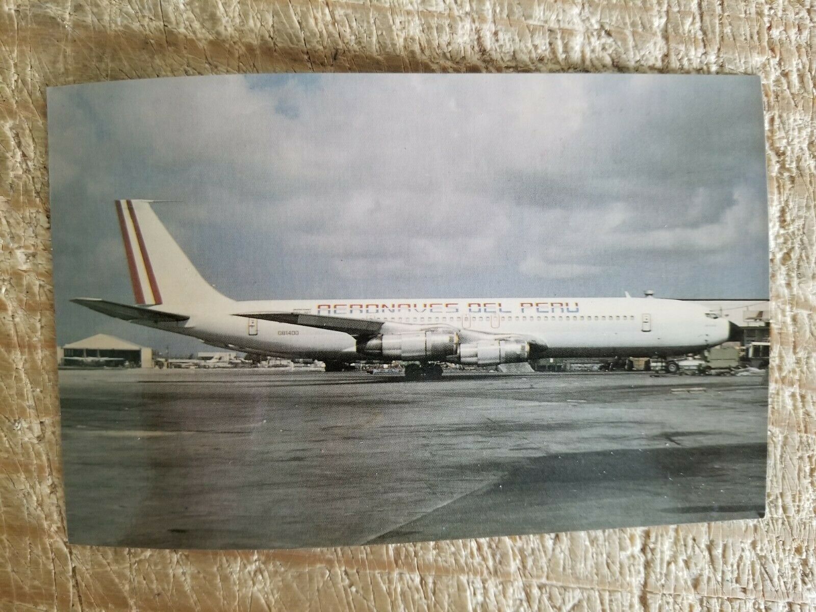 Aeronaves DEL Peru Boeing 707-351.VTG Limited Aircraft Postcard*P22 ...