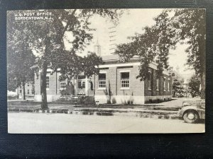 Vintage Postcard 1951 U.S. Post Office Bordentown New Jersey