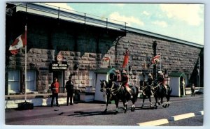Army Museum equestrian group HALIFAX Citadel Nova Scotia CANADA 1970 Postcard