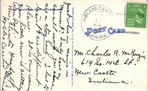 1940s F. W. Woolworth Store Portland Maine Postcard