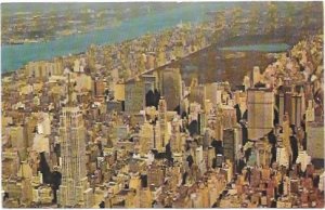 New York City.  Unused. Central Park looking North.  1967