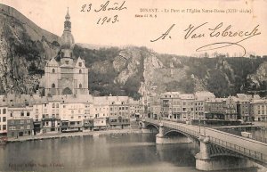 ab10021 - BELGIUM - Carte Postal Ancienne VINTAGE POSTCARD - DINANT - 1903-