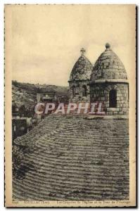 Old Postcard The Domes De Souillac I & # 39Eglise And The Tower I & # 39Horloge