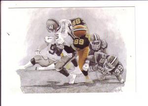 Football Painting, Leroy Blugh 99, Stay in School Program, ANOSA Gallery , Ed...