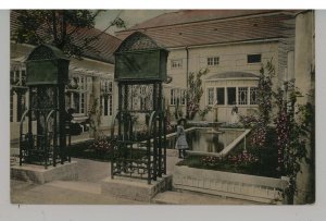 Germany - Bad Nauheim. Bath House 3 Courtyard