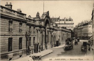 CPA PARIS 8e - 561. Entrée de l'Elysée (55480)