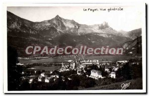 Old Postcard Le Fayet Vue Generale