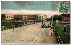 Old Postcard Deauville Casino