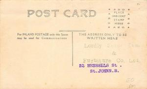 St John N. B. Canada Lordly School Desk Furniture Rocking Horse RPPC Postcard