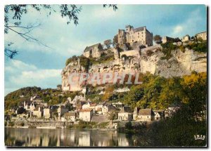 Modern Postcard Chateau Perigord in the Dordogne Valley of Beynac (XIII XIV c...