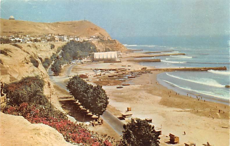 Chorrillos Beach Lima Unused 