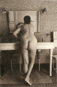 Trilogia. Nude. Risque Nice modern French Postcard. Continental size