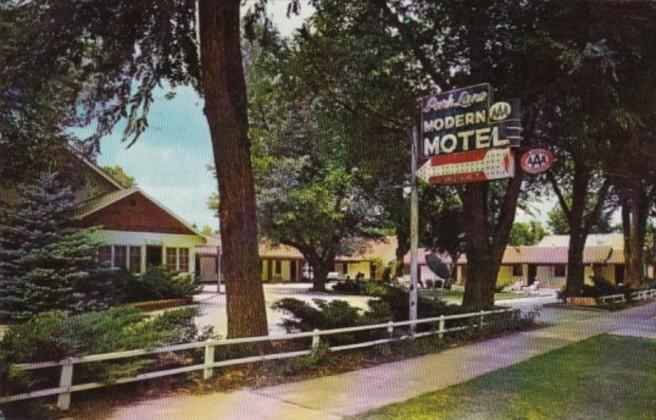 Colorado Canon City Park Lane Motel 1965