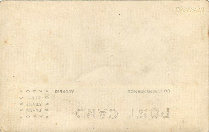 Military, Navy Men on Ship, RPPC