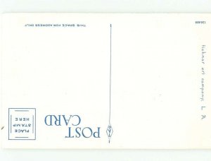 Unused Linen PERSHING SQUARE Los Angeles California CA E8021