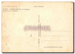 Modern Postcard Principality of Monaco Prince's Palace