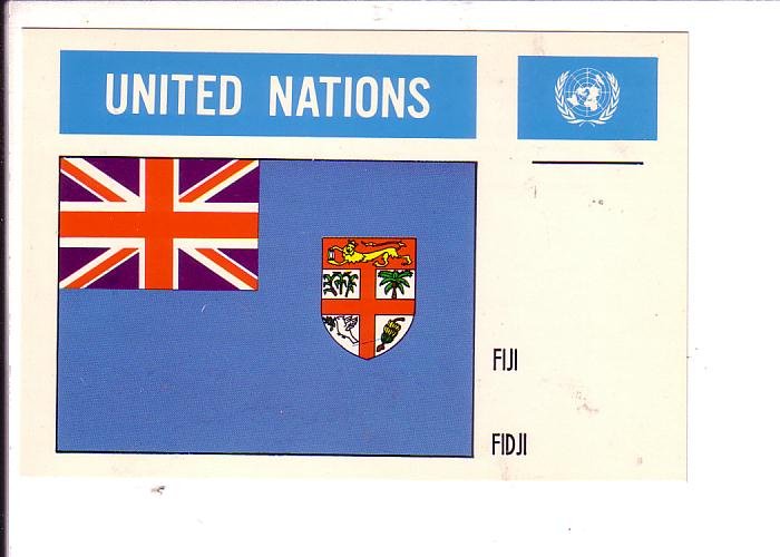 Fiji, Flag, United Nations