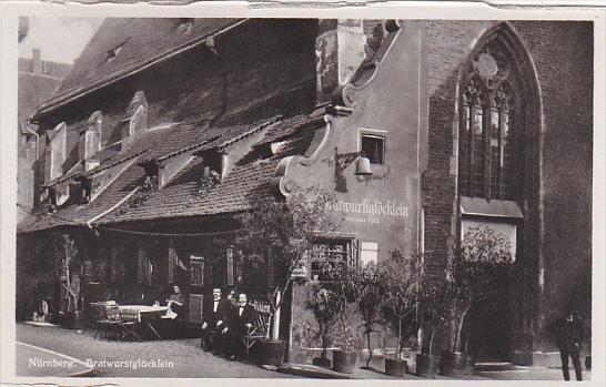 Germany Nuernberg Bratwurstgloecklein Real Photo