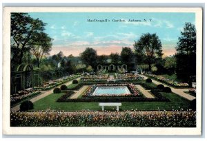 c1910's MacDougalls Italian Garden Scene Auburn New York NY Unposted Postcard 
