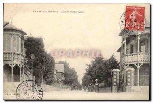 La Baule Old Postcard Avenue Pierre Percee