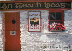 Modern Postcard Greetings from Ireland Guinness