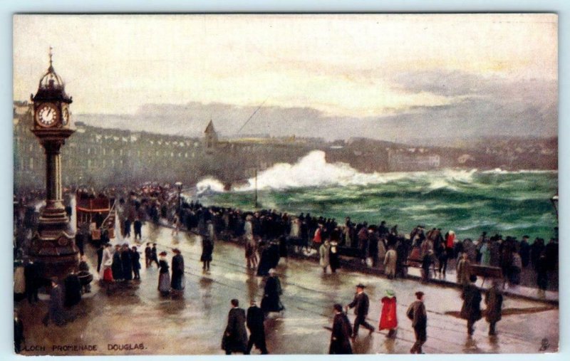 Tuck Oilette Isle of Man - Douglas LOCH PROMENADE ca 1910s UK  Postcard